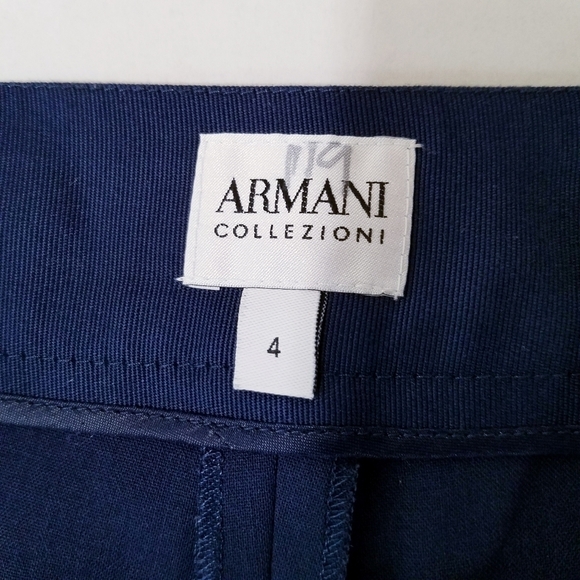 Armani Collezioni | Navy Dress Pants‎ 4 - Picture 5 of 8
